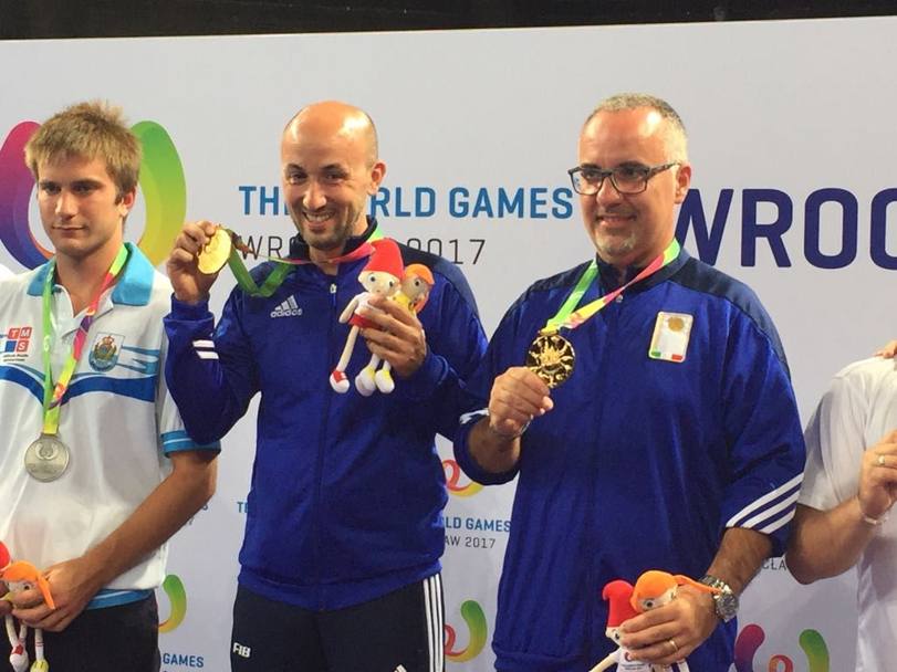 Giuliano Di Nicola e Gianluca Formicone premiati con l&#39;oro ai World Games